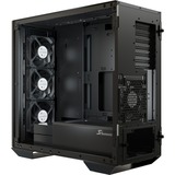 Seasonic SYNCRO Q704 + DGC-750 Tower-behuizing Zwart | 2x USB-A 3.2 (5 Gbit/s) | USB-C 3.2 (5 Gbit/s) | 2x Audio | Window-kit