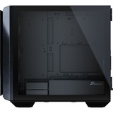 Seasonic SYNCRO Q704 + DGC-750 Tower-behuizing Zwart | 2x USB-A 3.2 (5 Gbit/s) | USB-C 3.2 (5 Gbit/s) | 2x Audio | Window-kit