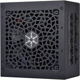 SilverStone DA750R Gold, 750 Watt voeding  Zwart, 1x 12-Pin ATX3.0, 4x PCIe, Kabel-Management