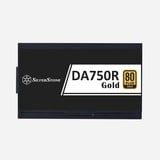 SilverStone DA750R Gold modulaire 750 watt voeding  Zwart, 4x PCIe, ATX3.0