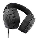 Trust GXT 493 Carus Draadloze  over-ear gaming headset Zwart, 2.4GHz | Bluetooth | Audio (3.5mm)