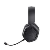 Trust GXT 493 Carus Draadloze  over-ear gaming headset Zwart, 2.4GHz | Bluetooth | Audio (3.5mm)
