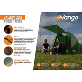Vango Galaxy 300 tent Donkergroen