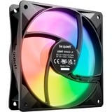 be quiet! Light Wings LX PWM high-speed RGB case fan Zwart, 120 x 120 x 25 mm