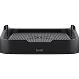 goobay Draadloze snellader voor in de auto 15 watt Zwart, Qi-standaard, antislip