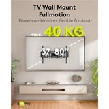 goobay TV Wall Mount Basic FULLMOTION (L) monitorarm Zwart