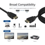 ACT Connectivity 3 meter HDMI 8K Ultra High Speed kabel v2.1 HDMI-A male - HDMI-A male Zwart