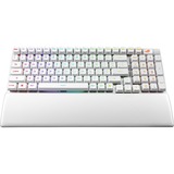 ASUS ROG Strix Scope II 96 RX Wireless RGB mechanisch gaming toetsenbord Wit, US lay-out (QWERTY), ROG RX Red, 96%, RGB leds, Hot-swappable, PBT Double-shot, Bluetooth | 2.4GHz | USB 2.0