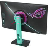ASUS ROG Strix XG27ACMEG-G Hatsune Miku Edition 27" gaming monitor Zwart/turquoise, 260 Hz, HDMI, DisplayPort, USB-C, AMD Free-Sync