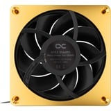 Alphacool Apex Stealth Metal Power case fan Goud/zwart, 4-pin PWM fan-connector