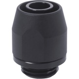 Alphacool HF compression Fitting TPV Metall - 12,7/7,6mm Straight verbinding Zwart