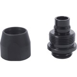 Alphacool HF compression Fitting TPV Metall - 12,7/7,6mm Straight verbinding Zwart