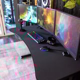 Arozzi Arena Gaming Desk - Dark Grey Zwart/donkergrijs