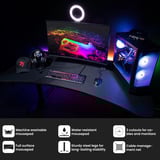 Arozzi Arena Gaming Desk - Dark Grey Zwart/donkergrijs