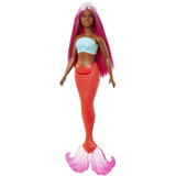 Barbie Dreamtopia - Zeemeerminpop - Kleurrijk haar 
