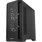 Chieftec APEX AIR midi tower behuizing Zwart | 2x USB-A | 1x USB-C | RGB | Tempered Glass