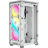 Corsair 2000D RGB Airflow mini tower behuizing Wit | 3x USB-A | RGB