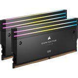 Corsair 64 GB DDR5-6400 (2x 32 GB) Kit werkgeheugen Zwart, CMP64GX5M2B6400C32, Dominator Titanium RGB, XMP