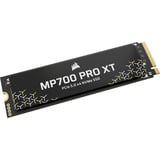 Corsair MP700 PRO XT 4 TB SSD Zwart, PCIe Gen5 x4 NVMe 2.0, M.2 2280, 3D TLC NAND