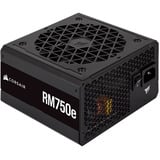 Corsair RM750e 80 Plus Gold Refurbished modulaire 750 watt voeding  Zwart, 1x 12V-2x6, 1x PCIe