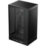 DeepCool CH270 DIGITAL mini tower behuizing Zwart | 2x USB-A | 1x USB-C | Tempered Glass