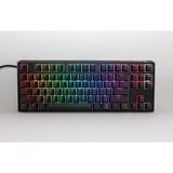 Ducky One 3 Classic TKL RGB mechanisch toetsenbord Zwart, US lay-out (QWERTY), Cherry MX Speed Silver, 80% (TKL)	, RGB leds, Double-shot PBT, Hot-swappable, QUACK Mechanics