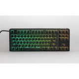 Ducky One 3 Classic TKL RGB mechanisch toetsenbord Zwart, US lay-out (QWERTY), Cherry MX Speed Silver, 80% (TKL)	, RGB leds, Double-shot PBT, Hot-swappable, QUACK Mechanics