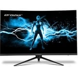 Erazer Spectator X20 MD 22093  32" curved gaming monitor Zwart, 165 Hz, HDMI, DisplayPort
