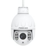 Foscam SD4, 4MP Dual-Band WiFi PTZ buiten beveiligingscamera Wit, WiFi, LAN