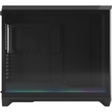 Fractal Design Meshify 3 XL Ambience Pro RGB Light Tint big tower behuizing Zwart | 2x USB-A | 1x USB-C | RGB | Tempered Glass