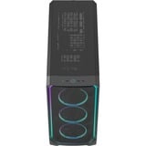 Fractal Design Meshify 3 XL Ambience Pro RGB big tower behuizing Zwart | 2x USB-A | 1x USB-C | RGB | Tempered Glass
