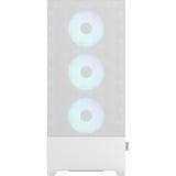 Fractal Design Pop XL Air RGB White TG Clear Tint big tower behuizing Wit | 2x USB-A | RGB | Tempered Glass