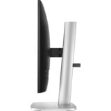 HP 524pm 23.8" monitor Zwart/zilver, HDMI, DisplayPort, USB-C, Audio, Webcam