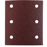 KWB Quick-Stick Schuurstroken, Hout en Metaal, Edelkorund, 115x100mm schuurpapier K80, 5 stuks