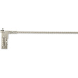 Kensington Slim NanoSaver 2.0 EQ Combination Laptop Lock beveiliging Zilver