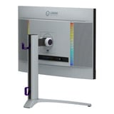 LORGAR Pro 27MP1 27" 4K UHD gaming monitor Grijs/zwart, HDMI, DisplayPort, USB-C, Audio, 160 Hz