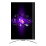 LORGAR Pro 27MP1 27" 4K Ultra HD gaming monitor Grijs/zwart, 1x DisplayPort, 2x HDMI, 1x USB-C, 2x USB-A, 160 Hz