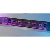 LORGAR Pro 27MP1 27" 4K Ultra HD gaming monitor Grijs/zwart, 1x DisplayPort, 2x HDMI, 1x USB-C, 2x USB-A, 160 Hz