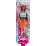 Mattel Barbie Dreamtopia - Zeemeerminpop - Kleurrijk haar 