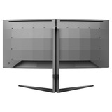 Philips Evnia 34M2C6500/00 34" Curved UltraWide gaming monitor Donkergrijs, 2x HDMI, DisplayPort, 2x USB-A, USB-B, 175 Hz