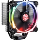 RAIJINTEK LETO RGB CPU-koeler Zwart, 4-pins PMW fan-connector