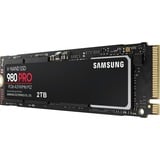 SAMSUNG 980 PRO, 2 TB SSD MZ-V8P2T0BW, PCIe Gen 4.0 x4, NVMe 1.3