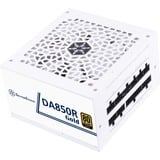 SilverStone SST-DA850R-GMA-WWW modulaire 850 watt voeding  Wit, 4x PCIe