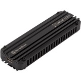 SilverStone SST-MS12 externe behuizing Zwart