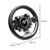 Thrustmaster T598 Servo Base + GT Wheel add-on + Raceline Pedals III LC stuur Zwart, Basis, stuur en pedalen