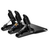Thrustmaster T598 Servo Base + GT Wheel add-on + Raceline Pedals III LC stuur Zwart, Basis, stuur en pedalen