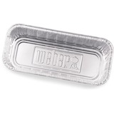 Weber Aluminium lekbakjes druipschaal Zilver, 10 stuks