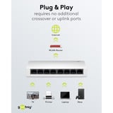 goobay 8-poort Gigabit Ethernet Switch Wit