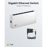 goobay 8-poort Gigabit Ethernet Switch Wit