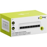 goobay 8-poort Gigabit Ethernet Switch Wit